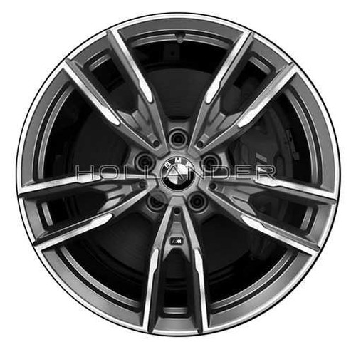 2020-2024 BMW 2 Series 19" OEM Wheel Rim - Machined Charcoal
