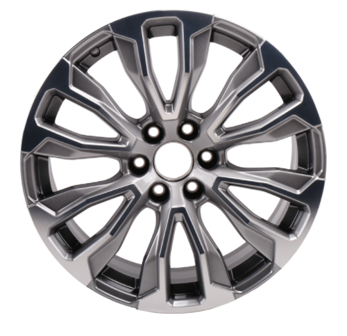 2021 GMC Yukon 22" OEM Wheel Rim - Machined Charcoal
