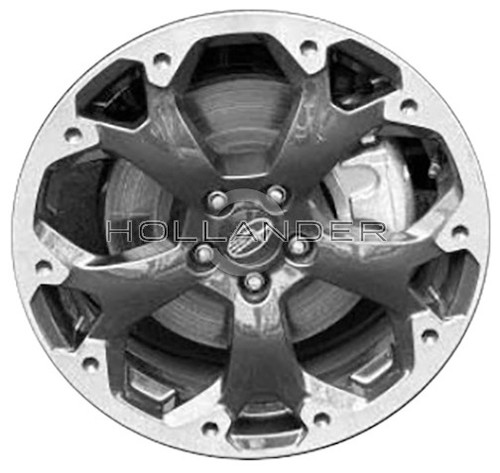 2021-2023 Subaru XV 17" OEM Wheel Rim - Machined Charcoal