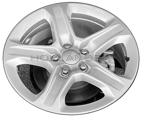 2023-2024 Jeep Compass 17" OEM Wheel Rim - Silver