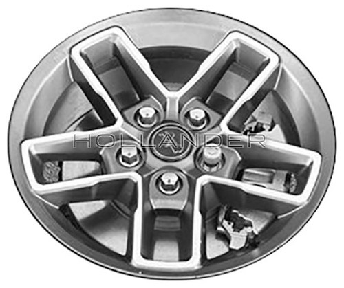 2024-2025 Jeep Gladiator 17" OEM Wheel Rim - Machined Charcoal