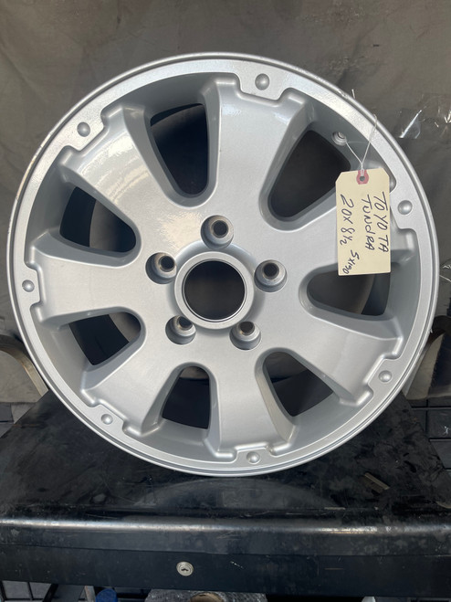 2012-2014 Toyota Tundra 20" OEM Wheel Rim - Silver