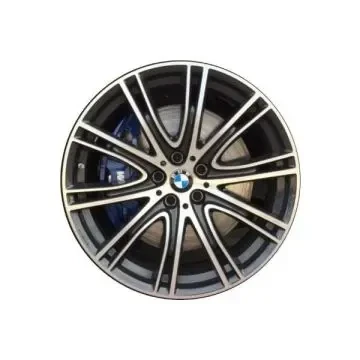2017-2020 BMW 5 Series 20" OEM Wheel Rim - Machined Charcoal