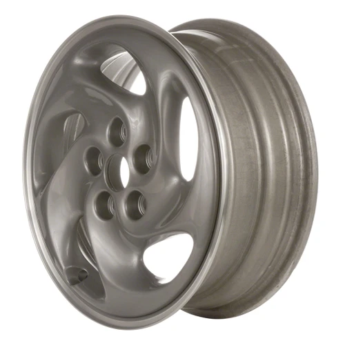 16" Eagle Talon factory OEM wheel 1995-1998 Machined Silver alloy rim. Part MR715997, MR761467