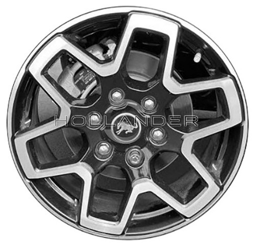 18x7 Ford Bronco factory OEM Wheel Machined Black Rim Part M2DC1007T1A