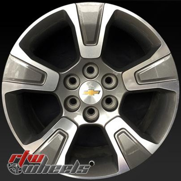 17 Chevy Colorado Oem Wheels For Sale 2015 2017 Charcoal Stock Rims 17-chevy-colorado-oem-wheels-for-sale-2015-2017-charcoal-stock-rims