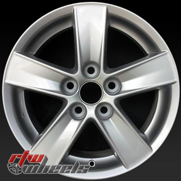 16 Inch Mitsubishi Lancer Wheels 16" Mitsubishi Lancer oem wheels for sale 2008 Silver stock rims 65844