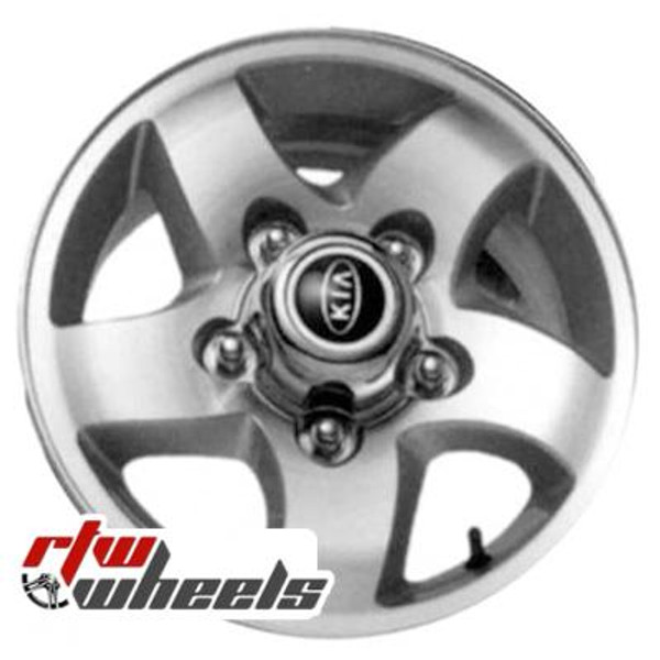 15 inch Kia Sportage  OEM wheels 74541 part# K9965456050