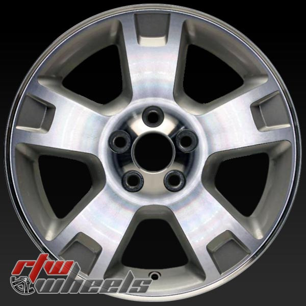 17" Ford Explorer OEM wheels 2002-2005 Machined Silver rims 3977