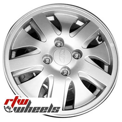 Daewoo Nubira oem wheels 2000-2002 Silver rims