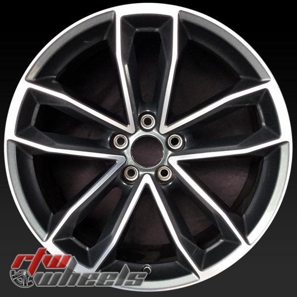 audiA5 純正ホイール 単品 純正 ホイール 1本 アウディ A5 8T 純正5本スポーク ☆ 7.5J-17