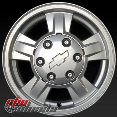 15" Chevy Colorado oem wheels for sale 2004-2008 Silver rims 5186