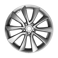 19" Tesla Model 3 factory wheels 2017-2022 Silver alloy rim 104422400B