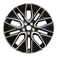 19x7.5 Ford Mustang factory wheel 2024-2025 Machined Black rim RJ8C1007B1A