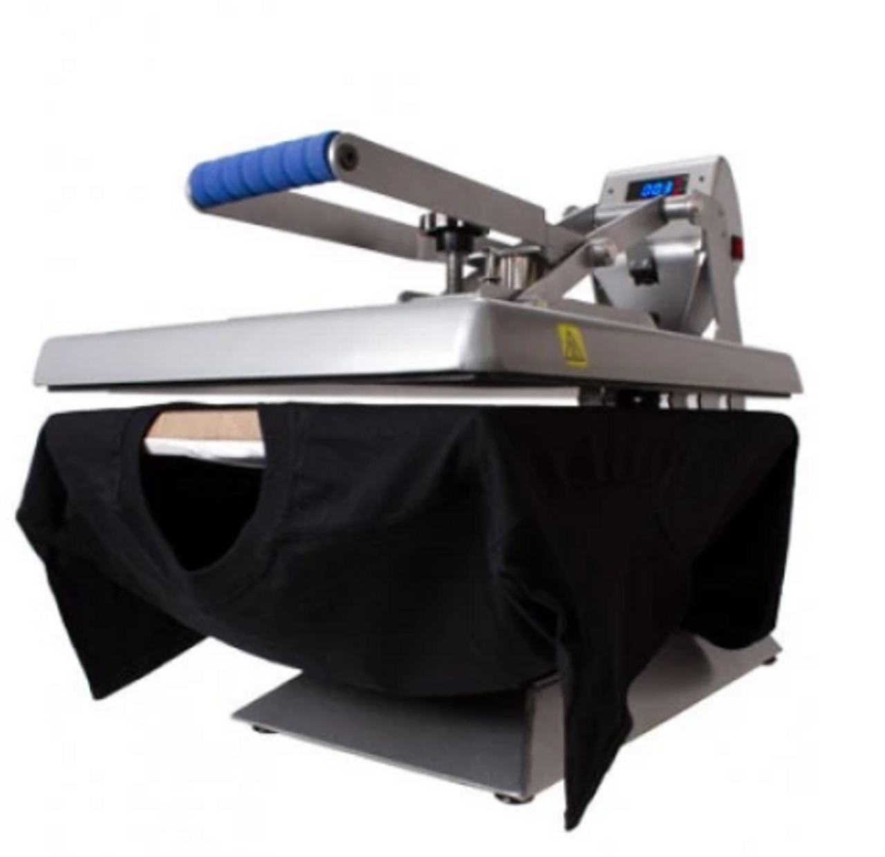 how to use a heat transfer press