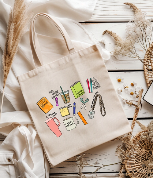 Teacher Life Tote Bag Teacher Life Tote Bag