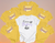 Yellow w/ Purple Writing Birthday Squad T-Shirts