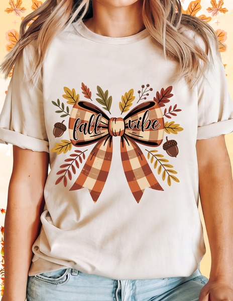 Preppy Fall Vibe Bow