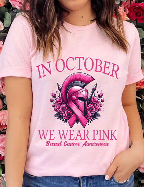 In October We Wear Pink Spartans