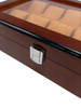 Premium Wood Watch Case (10 Slot) Display and Storage Organization Series (Pack of 8)