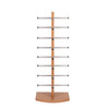 Tabletop Wood Eyewear Display Rack - Single Tower (18-Pack)