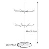 Countertop Medium Duty Two Tier Spinner Display Stand