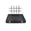 Polmart 15-Grid Jewelry Case, Black (12 Pack) TZ24-BL-15