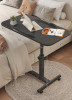 Adjustable Overbed Bedside Table with Wheels CT92BL