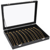 Jewelry Case, Black (12 Pack) TZ23-BL