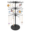 Countertop Heavy Duty Adjustable Three Tier Spinner Display Stand, Black CE301BL