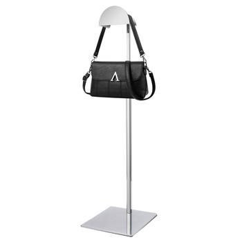 Adjustable Handbag Purse Display Display Stand with Crescent Handle (Pack of 2)