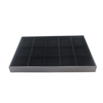 Polmart Jewelry Tray, 15-Grid (12 Pack) T24-BL-15