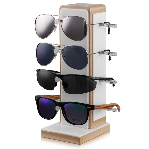 Sunglasses & Eyewear Display Stand – White ED104
