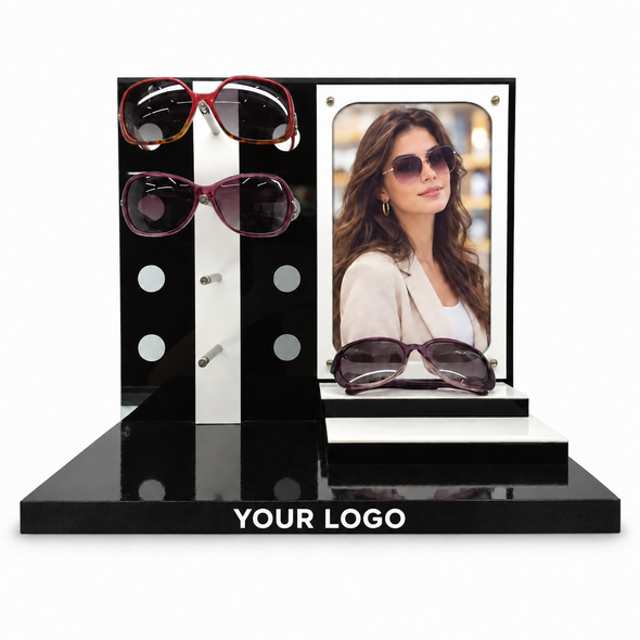 4-Pair Eyewear Display Stand