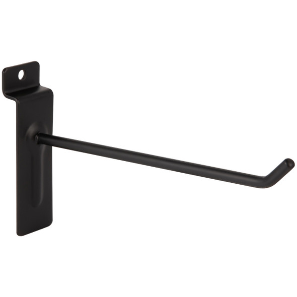 Heavy Duty Slatwall Panel Hooks, Black -CB033BL