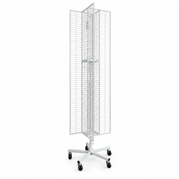 Rotating Grid Panel Display Stand – FD31