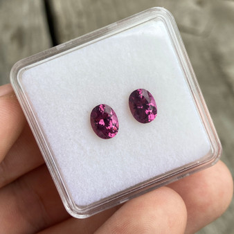 Rhodolite Garnet Set 2.79ct