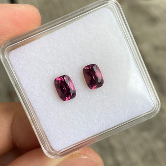 Rhodolite Garnet Set 2.55ct