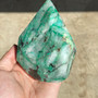 Ajoite Matrix Carving  4.5inch