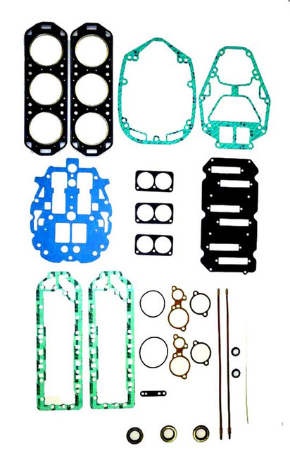 Mercury 2.4 Liter Carb Motor with Horizontal Reeds Complete Power Head Gasket Kit