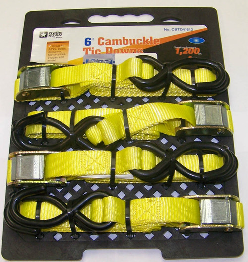 Cam Buckle Tie Downs