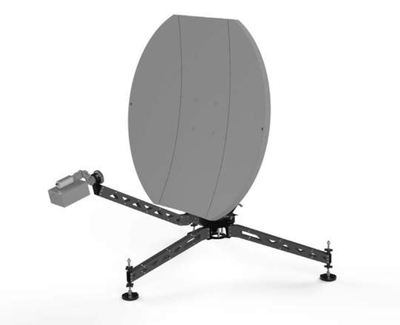 Global Skyware 1.2m Flyaway Antenna Terminal Eagle Mount Series