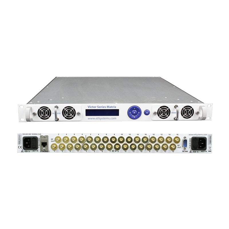 ETL Systems Up to 16 x 16 IP/Extended Distributive L-Band Victor