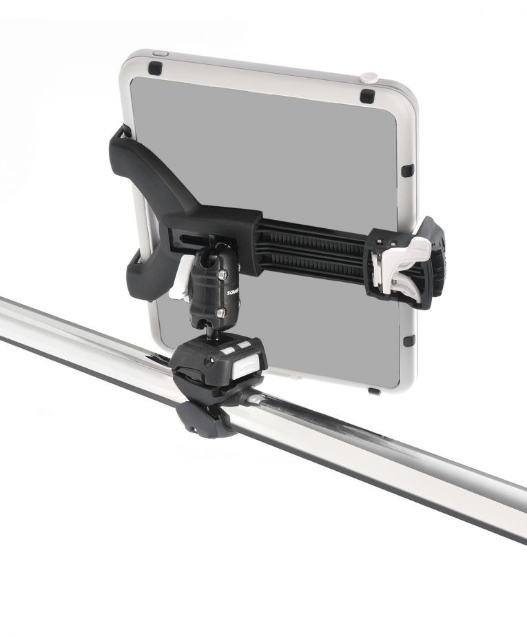 ROKK Mini Tablet Mount kit with Rail Base