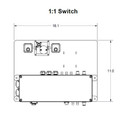 Norsat RSLNBC12F LNB Redundant Switch