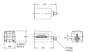 Norsat 4000 Series 4208AF Ku-Band Single-Band LNB