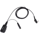 Product image for H-ACM-01 - PTT & MIC Waterproof Cable used with Receive-Only Earpiece