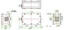 Product image for 9000XT Ka-Band Triple Band EXT REF LNB