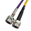 Product image for High Precision RF Microwave Test Cable 18 - 26.5 GHz - N Straight Male Connector