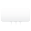 Taoglas GuardianX 9-in-1 1*Active GNSS, 8*4G/LTE MIMO – Adhesive Mount – White